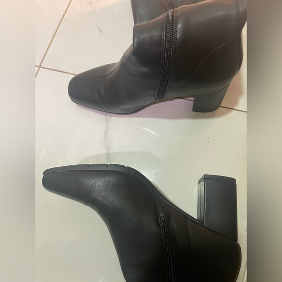 Aerosoles knee high boots black women good condition heel zipper - Picture 1 of 3